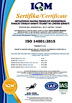 ISO 14001:2015